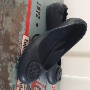 Navy Blue Michael Kors flat